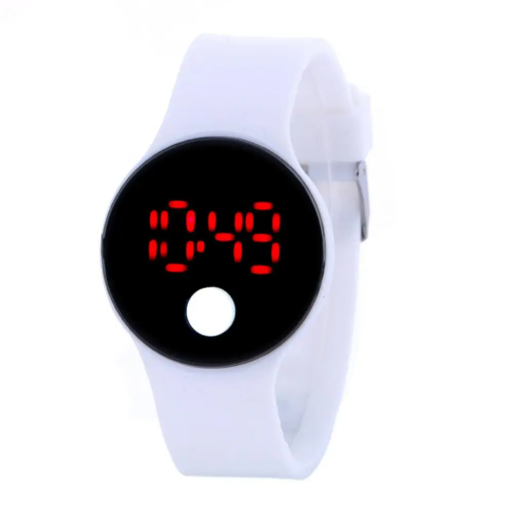 Jam Tangan Anak-anak Jam Tangan Olahraga Digital LED Siswa untuk Anak Laki-laki Perempuan Jam Tangan Gelang Silikon Elektronik Uniseks Reloj Mujer