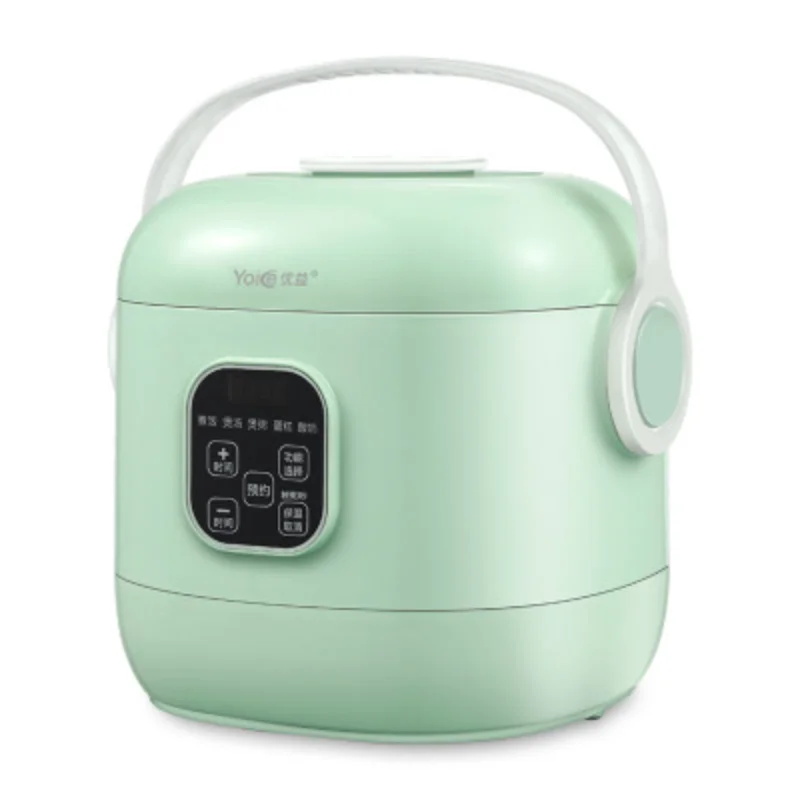 

220V 400w 2L 24hours timing reservation Mini Rice cooker Non-stick coating porridge intelligent 1-3 people use