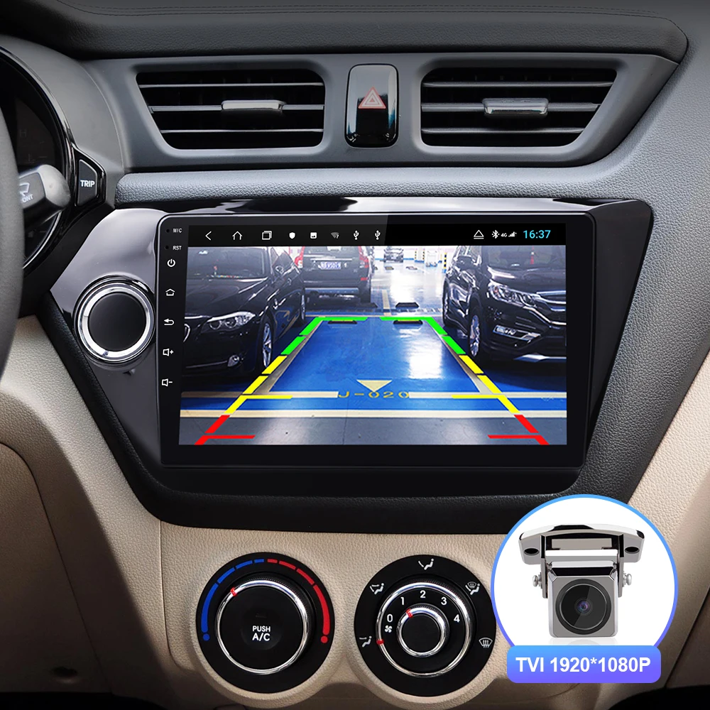 Автомагнитола Isudar H53 4G Android 1 Din для KIA/K2/Rio Восьмиядерный ОЗУ 4 Гб ПЗУ 64 ГБ GPS USB DVR