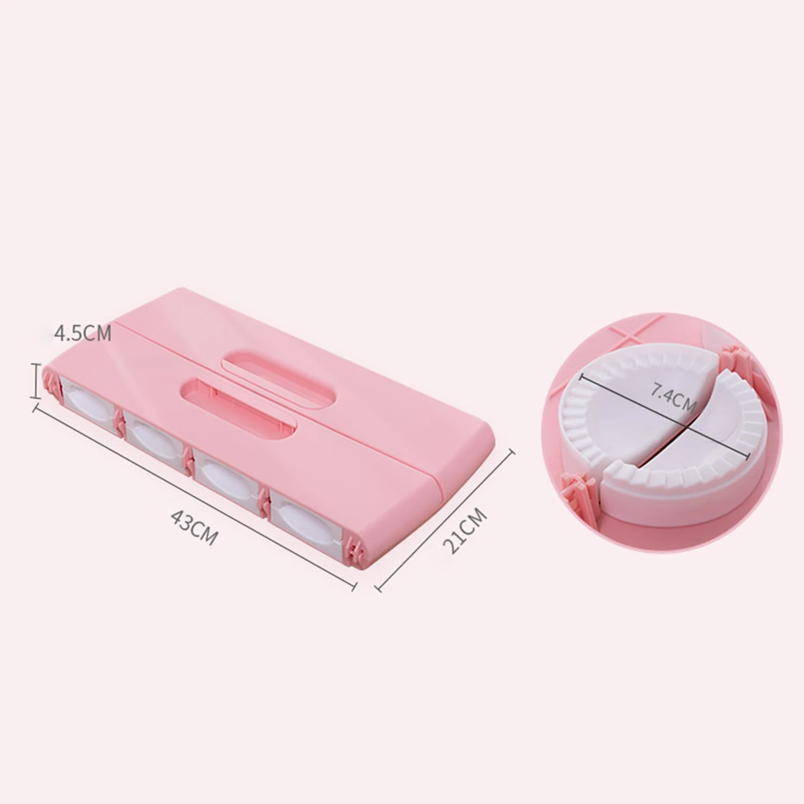 

Dumpling Maker Household Hand-made Dumpling Making Tool Can Make 8 Dumplings At A Time Baking Molds Pastry Kitchen Accessories