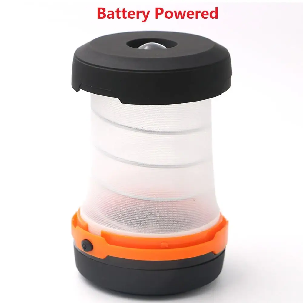 Battery Powered Многофункциональный выдвижной кемпинговый фонарь светодиодный светильник-вспышка наружный портативный фонарь мини-светильник для палатки Аварийный Фонарь карманный фонарь AA - Мощность в ваттах: Battery Powered