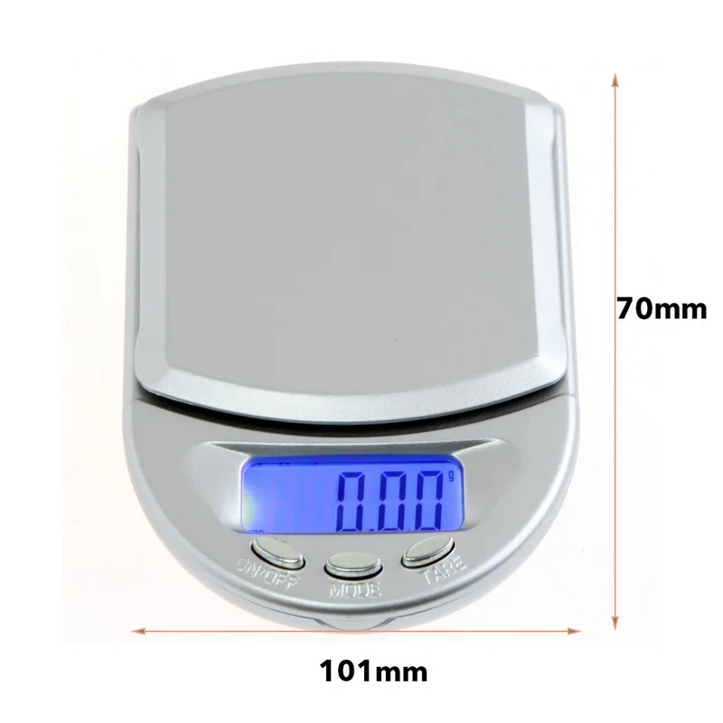 

Portable Digital Scale 100/200/500g 0.01/0.1g Mini Pocket Scale With Backlight Gram Weighing Balance Mini Electronic Scale