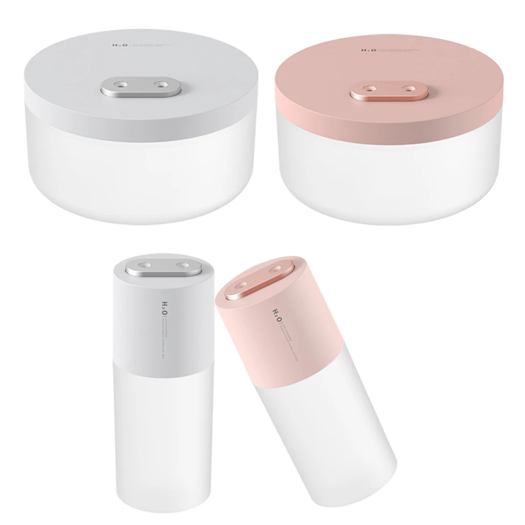 

Mini Desktop Double Sprayer Humidifier Mist Maker 1L Large-capacity Night Light Beauty Moisturizing