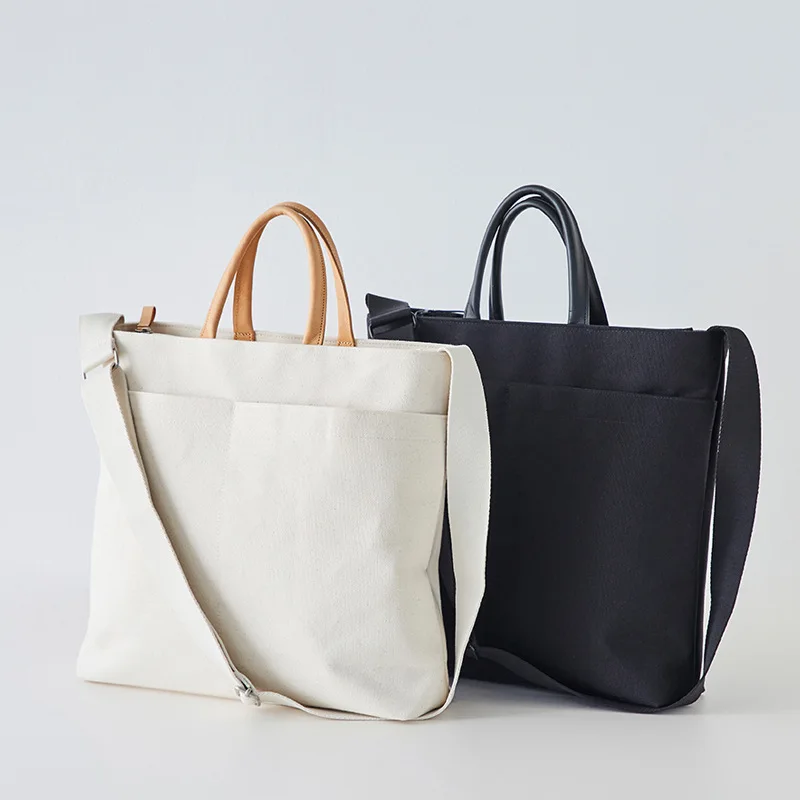 

Fashion Solid Soft Tote Bags Ladies Simple Canva Crossbody Bag Large Capacity Handbags Girl Student Luxury Designer School Bags