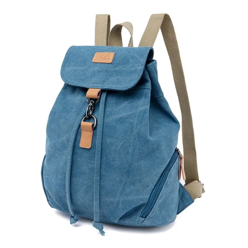 Good Quality Vintage Backpacks for Teenage Girls Canvas Backpack Women Bag Travel Mochila Escolar Cute Rucksack School Bags