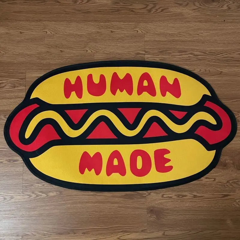 Добро пожаловать мультяшный 3D напольный ковер с изображением еды вкусные