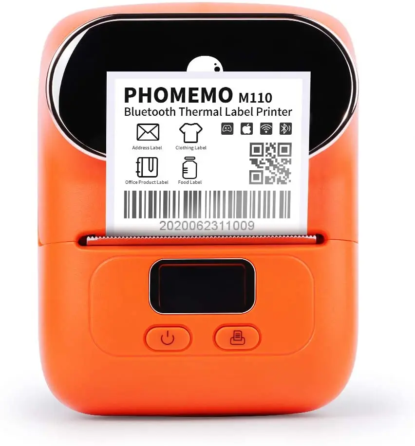 Термоэтикетки Phomemo M110 беспроводные для Android и iOS|Фотобумага| |