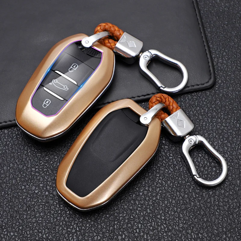 ABS Car Key Case for DS3 DS5LS DS6 Peugeot 208 301 3008 4008 5008 Citroen C4 C5 X7 C4L C6 C3-XR Keyless Remote Protector Cover | Автомобили