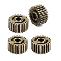 4pcs 23t hardened steel portal drive output spindle gear set 8258 for 110 rc crawler car traxxas trx 4 trx4