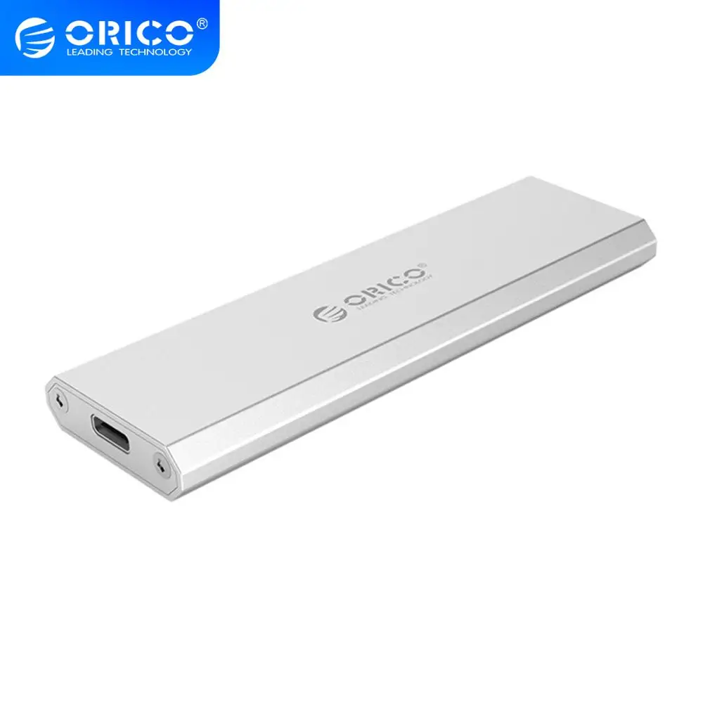 Корпус ORICO NVME M.2 к USB Type C 3 1 адаптер SSD чехол с поддержкой UASP 10 Гбит/с для 2230 2242 2260