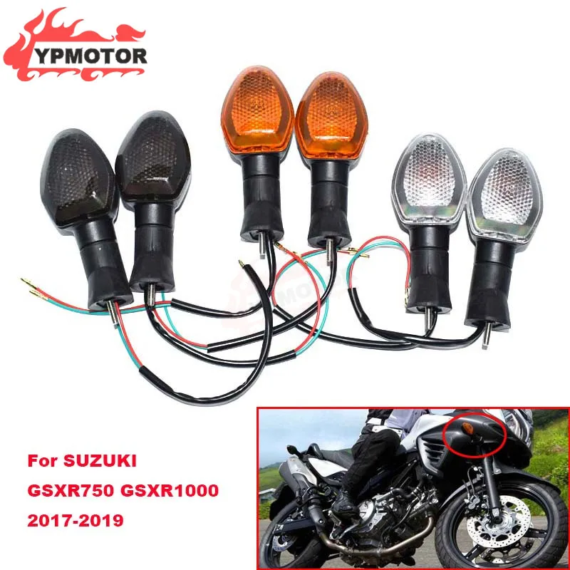 

GSX-R750 GSX-R1000 Motorcycle Front & Rear Turn Signal Light Blinker Indicator Lamp For SUZUKI GSXR750 GSXR1000 GSXR 2017-2019