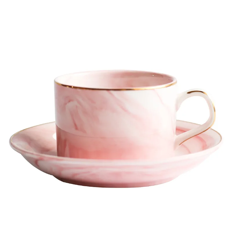 Креативная керамическая кофейная чашка в скандинавском стиле набор блюдец из