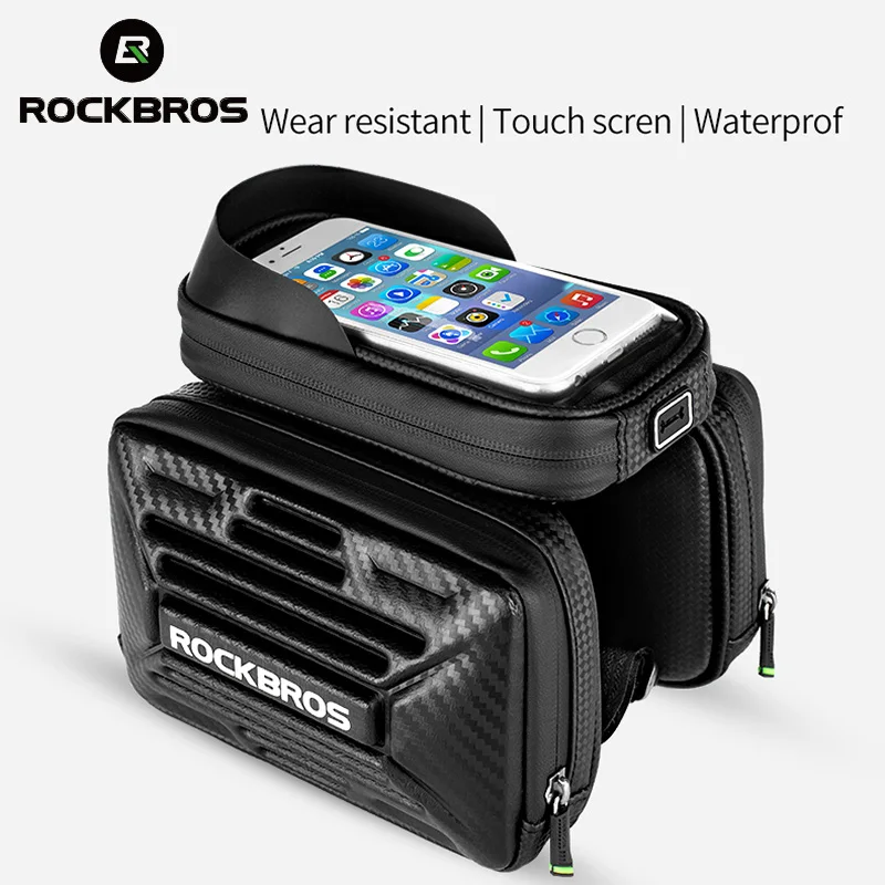 Водонепроницаемая велосипедная сумка ROCKBROS двойная для горных и дорожных
