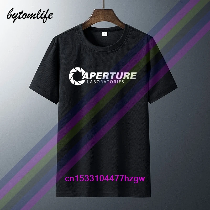 Апертура лаборатории апертура портал игра 2 обои футболка для мужчин женщин 100%