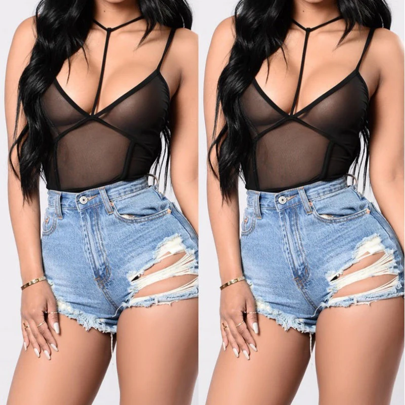 

Эротическое белье черный искушение бурения вкус Эротические Нижнее бельё для девочек ажурные пикантные прозрачные чулки Облегающий комби...