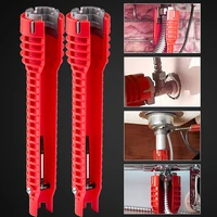 flume wrench sink faucet key plumbing pipe wrench anti slip kitchen repair plumbing tool bathroom wrenches sets