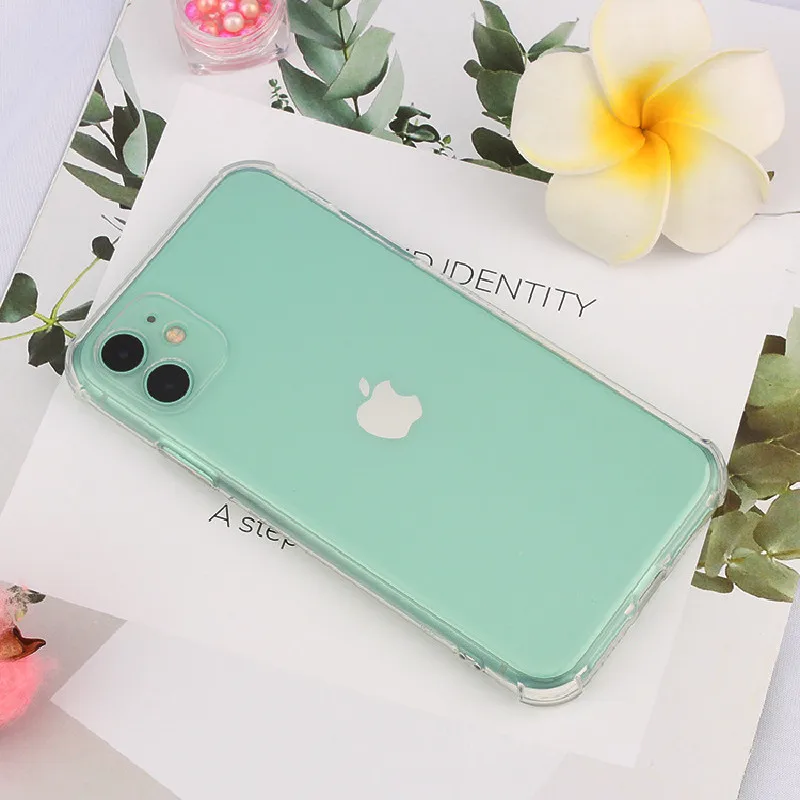 

2Pcs Luxury Camera Lens Protection Phone Case for IPhone 11 12 Pro Max IPhone 8 7 Plus Phone Case IPhone 11 Pro Max 12mini Cases