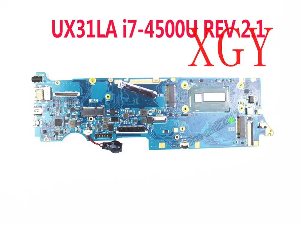 Для asus ux31l ux31la материнской платы i7-4500u 8gb системная плата 100% тесты OK | Компьютеры и