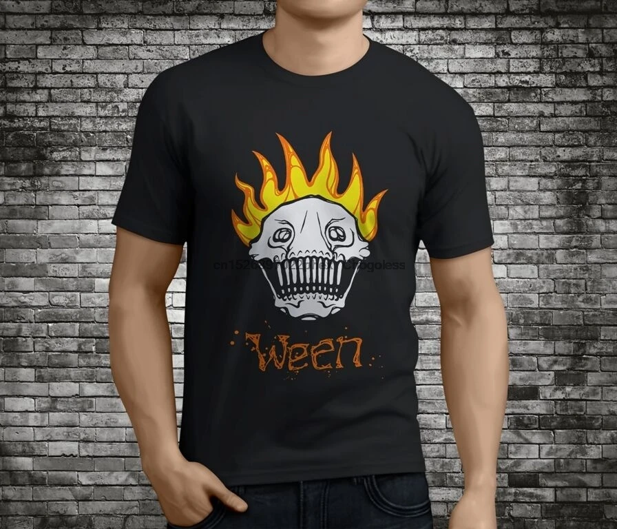 Новая Черная футболка WEEN BOOGNISH с надписью Rock Band размер S 3XL|Мужские футболки| |