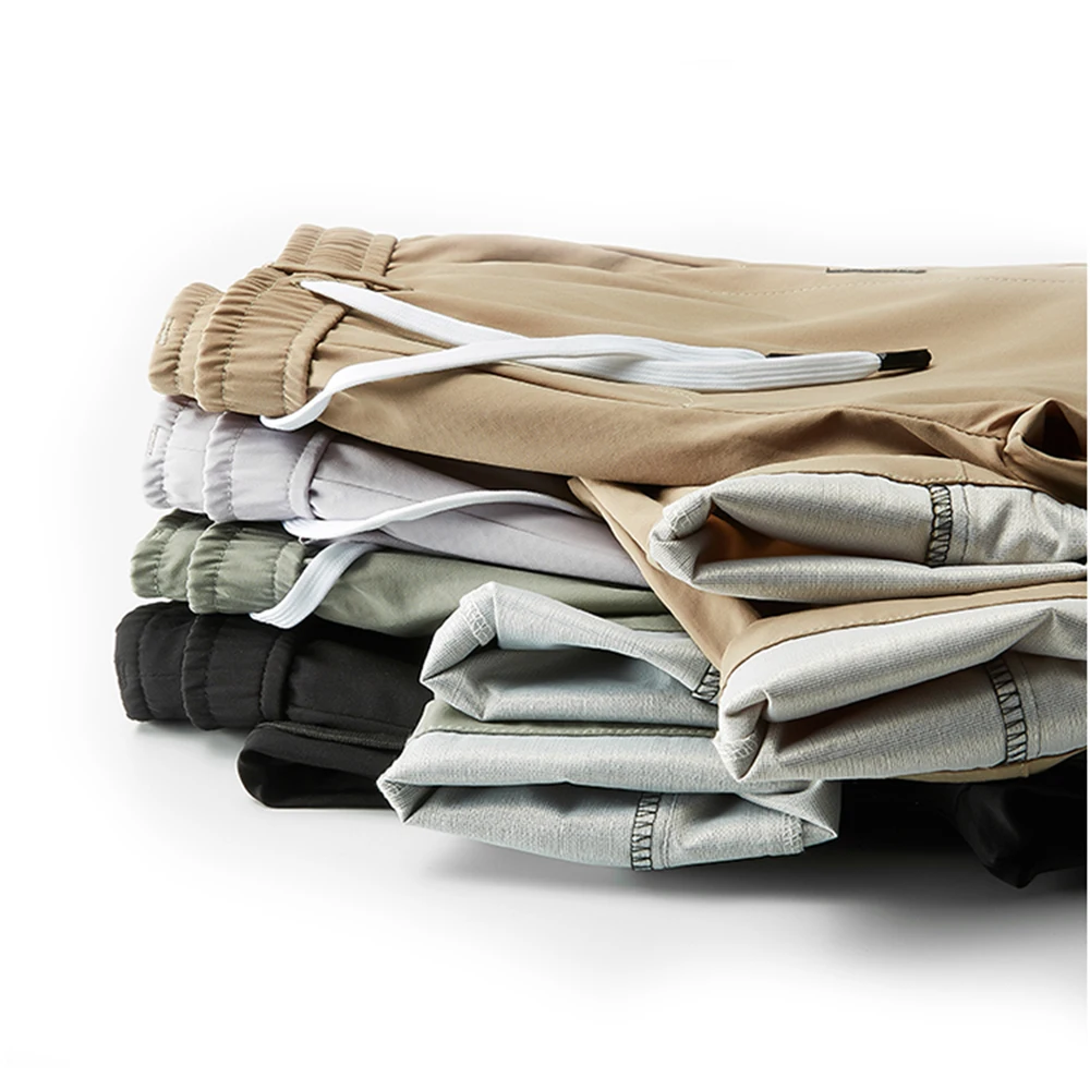 

Men's Casual Pants Business Thin Section Long Men's Sports Pants Ice Silk Quick-drying Pants
