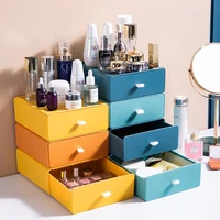 stackable desktop drawer storage box makeup stationery organizer multi layer jewelry container mask office medicine case box