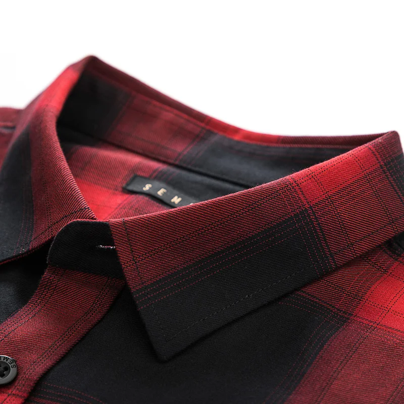 SEMIR клетчатая рубашка с длинным рукавом для мужчин 2019 Новая Осенняя коллекция из
