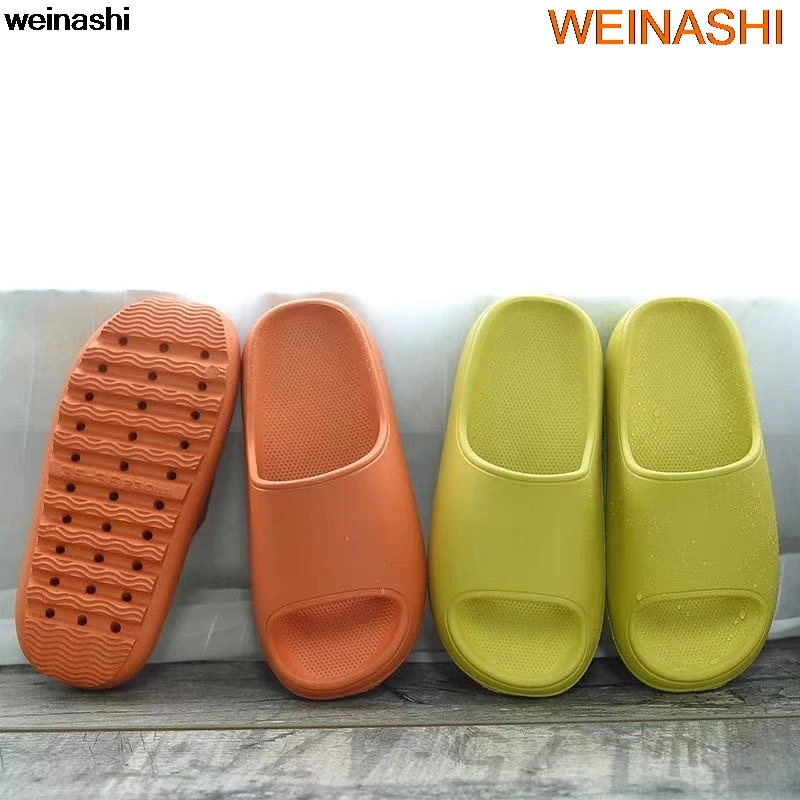 

Web Celebrity INS Bathroom Thick Bottom Non-Slip EVA Anti-Odor Step On Feces Love Partner Slippers