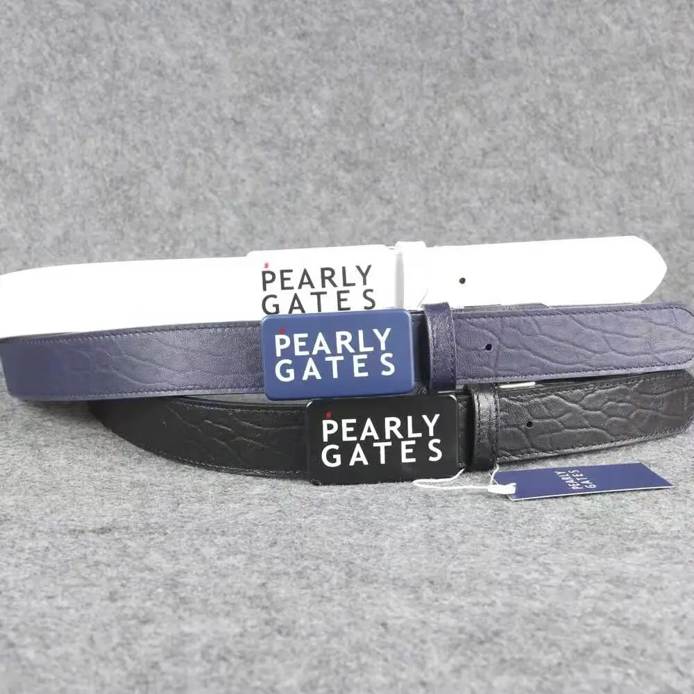 

Fashion PG Belt Men/Women Sport Golf Leather Belt The Length Can Be Cut Freely