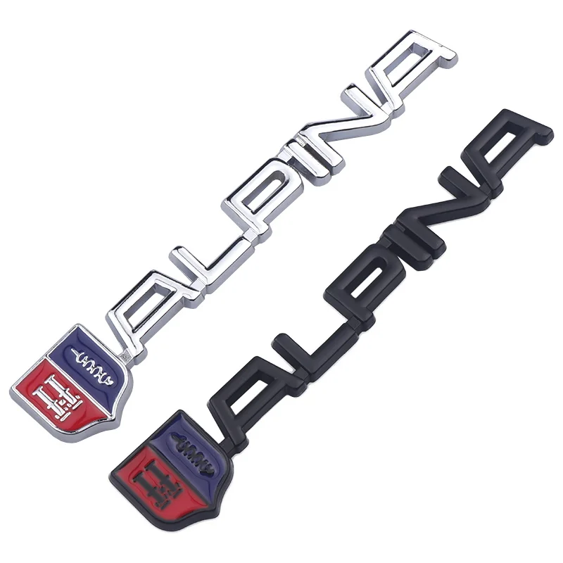Металлическая 3d-наклейка на багажник автомобиля ALPINA эмблема знака для BMW M3 M5 M6 X1 X3