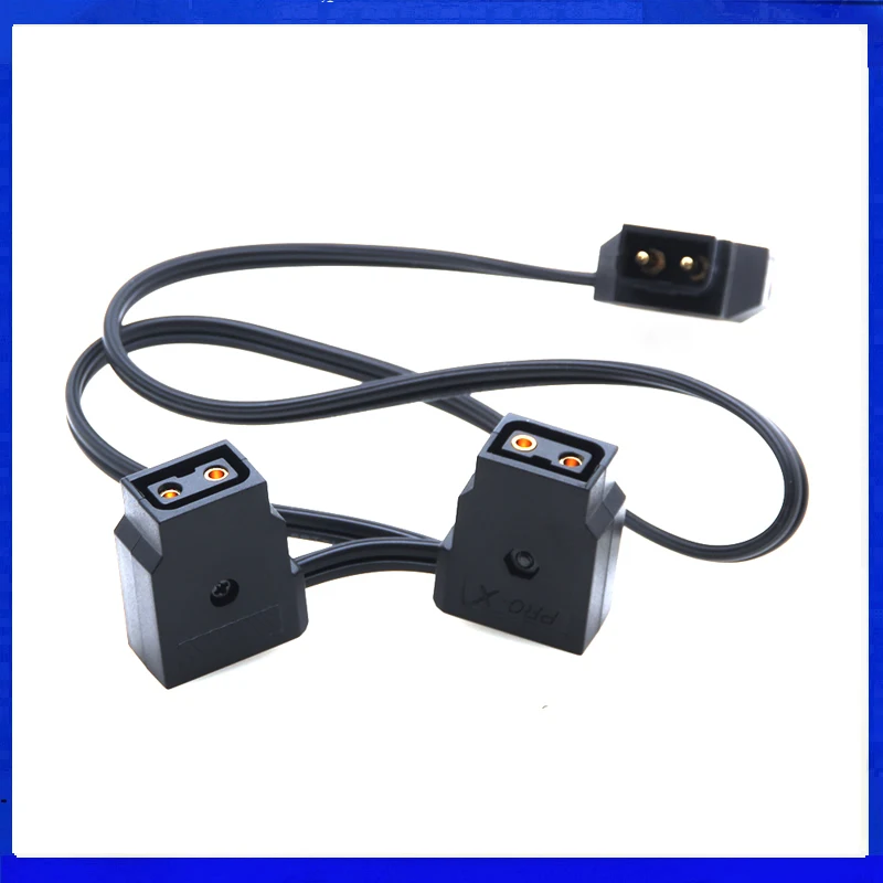 Новый Удлинительный кабель D Tap Male to 2 Female для BMPCC Anton V Mount батарейный