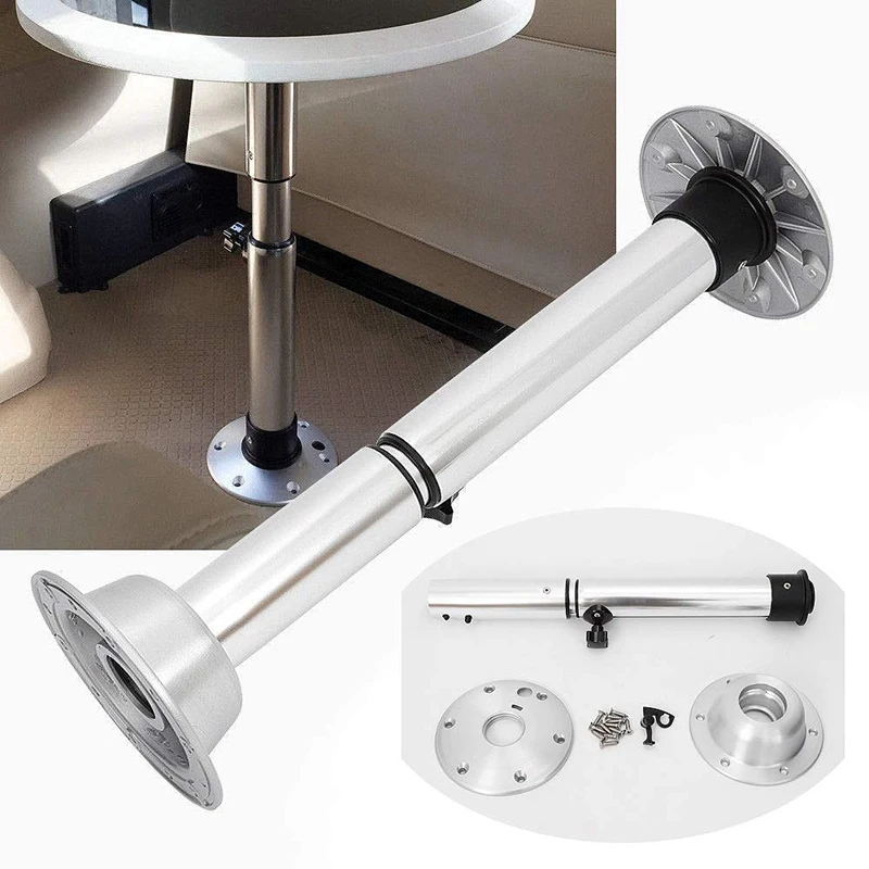 

RV Boat Caravan Adjustable Table Base Bracket Modified Removable Lifting Table Leg Pull-Out Table Leg