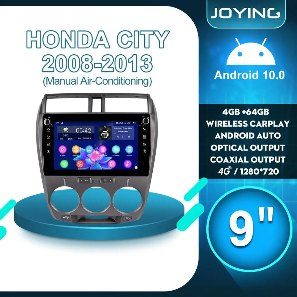 Joying 9 &quotАвтомобильный продукт 1 Din Multimidia Android 10 стерео автомобильное радио
