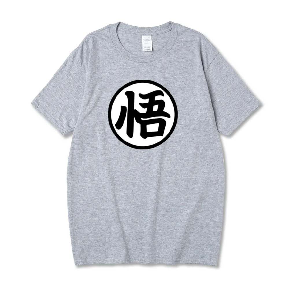 

Japanese Anime T-shirt Men And Women Goku Print Short-sleeved Shirt O-neck Summer Cosplay Saiyan Harajuku Novelty