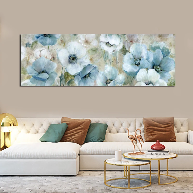 Hd Печать лепестков цветов Масляные картины современная на холсте плакаты и