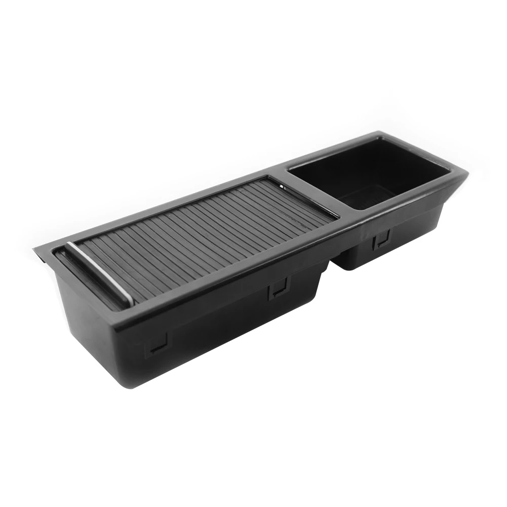 

Center Console Storage Compartment Tray with Sliding Blind Outdoor Personal Car Parts Decoration for BMW 3 Series E46