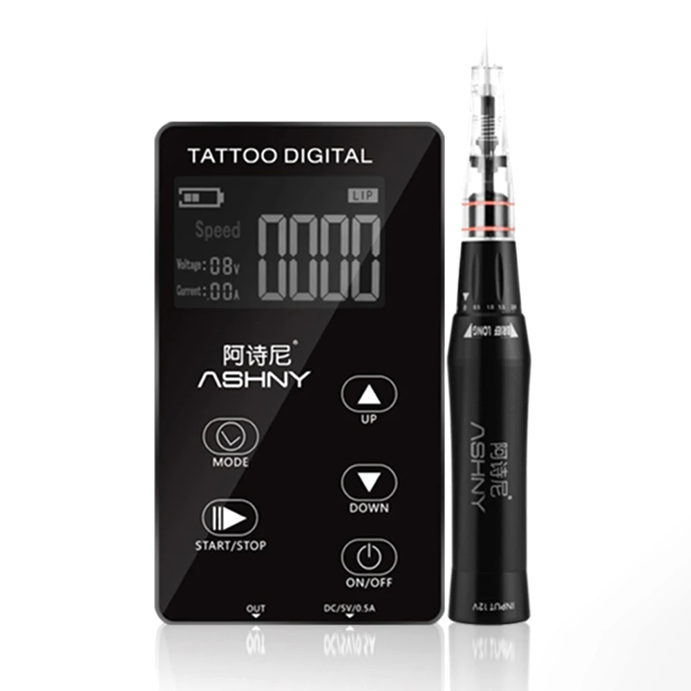 The Automatic New Silent Tattoo Machine Set Fashionable Portable for Eyebrow Eyeliner Lip Operation