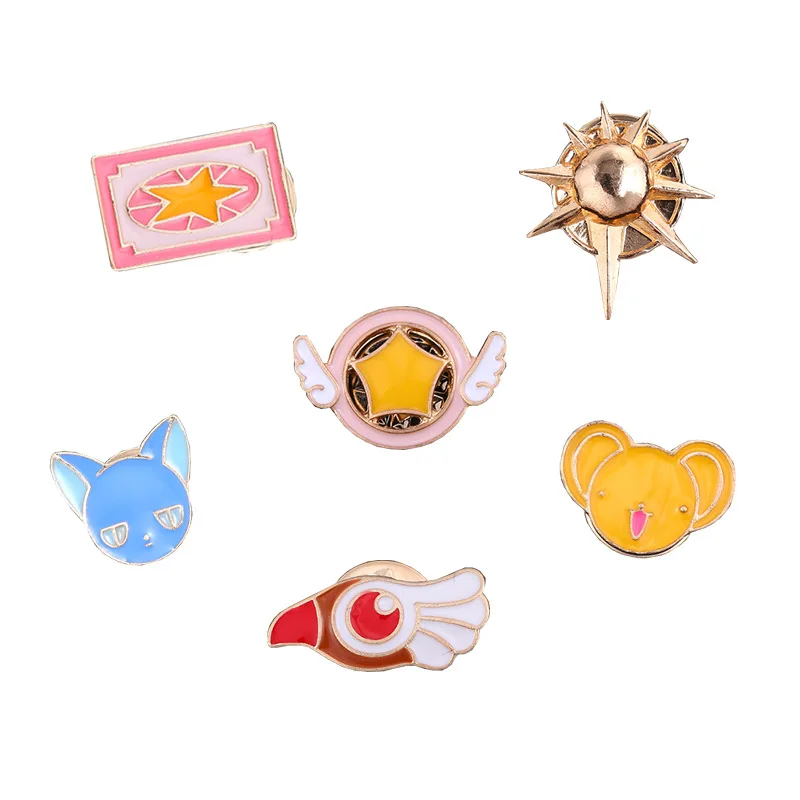 Аксессуары для косплея сакуры из аниме карты аксессуары булавка карт крылья