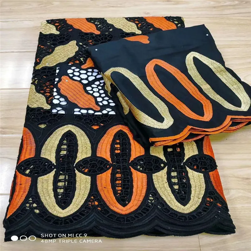 7 ярдов швейцарская кружевная ткань новейшая Тяжелая вышитая бисером