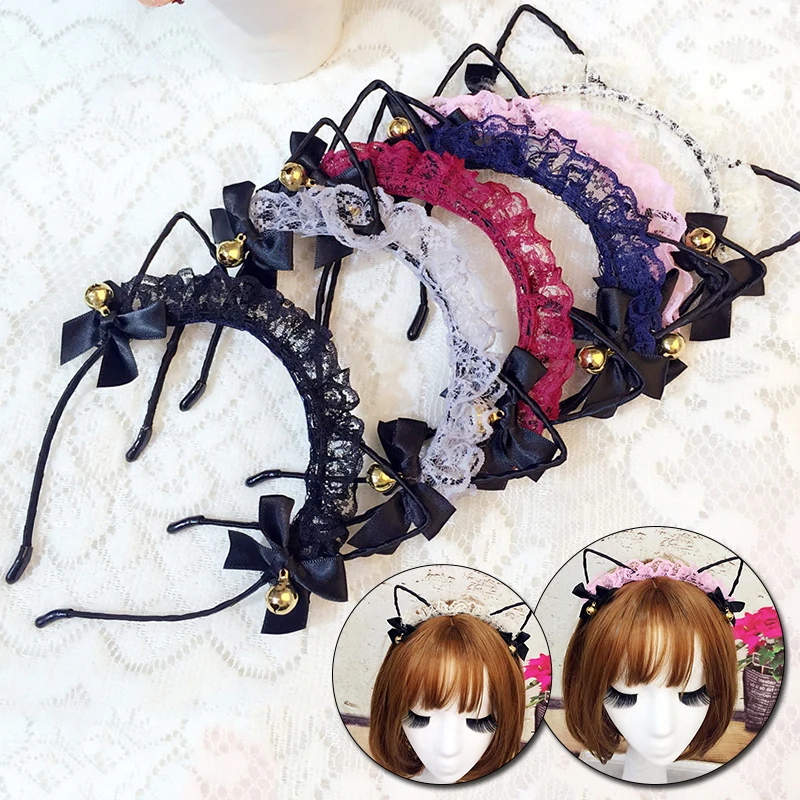Модная женская сексуальная повязка на голову милое кружевное платье с