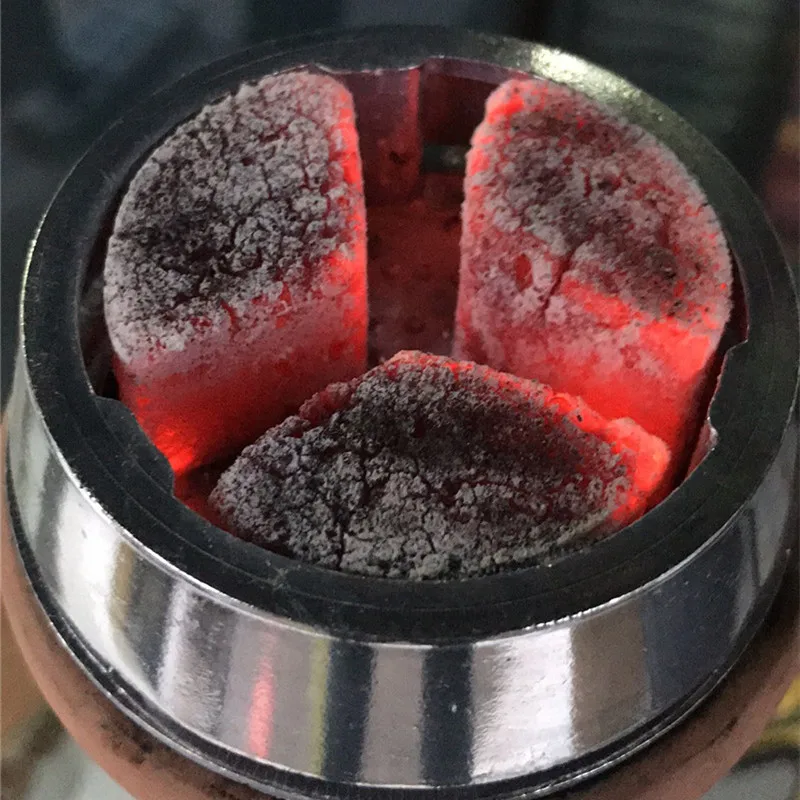 48 шт./кор. Cocoblade Кокосовая Скорлупа древесный уголь для кальяна держатель