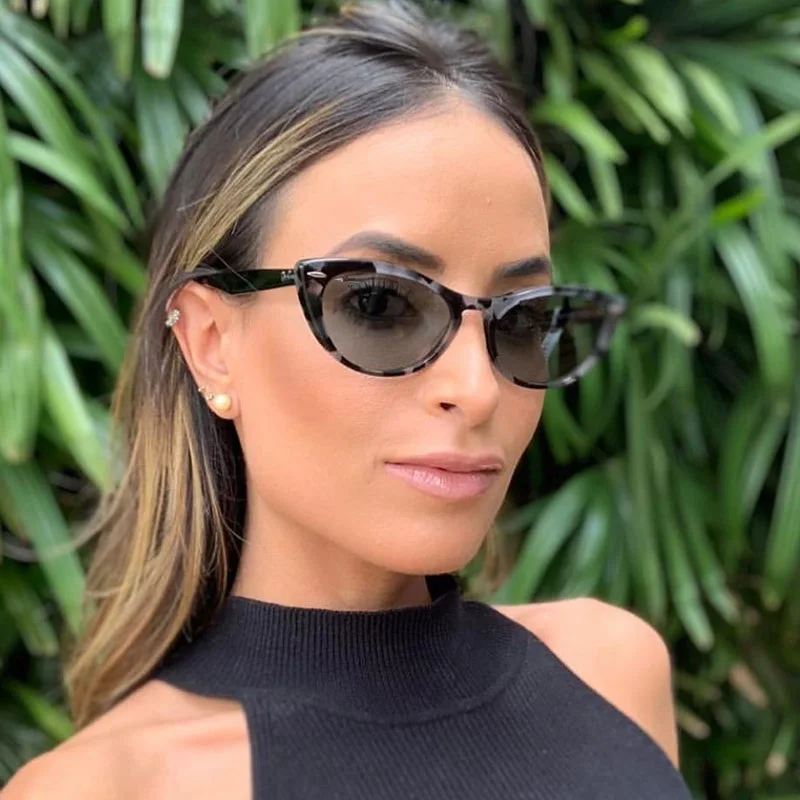 Очки солнцезащитные женские Овальные с заклепками UV400|Женские очки| |