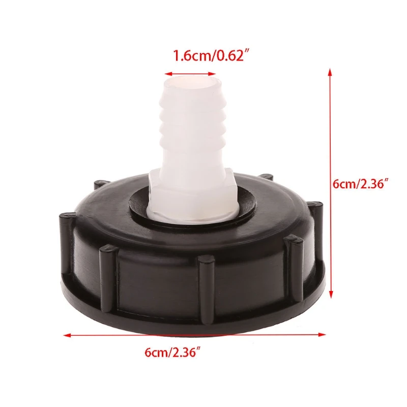 IBC сливной штуцер пищевой дренажный адаптер 2 36 &quotгрубая нить до 16 мм шланг кран