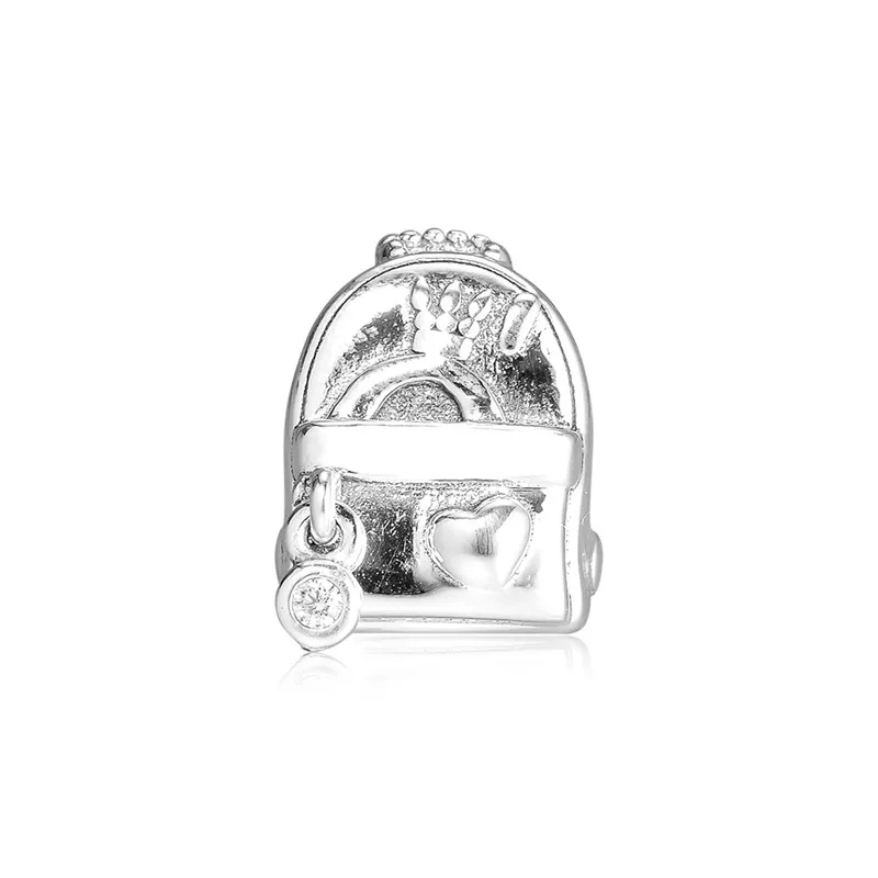 2019 серебряные бусины-Амулеты для сумок приключений браслеты сделай сам весенние