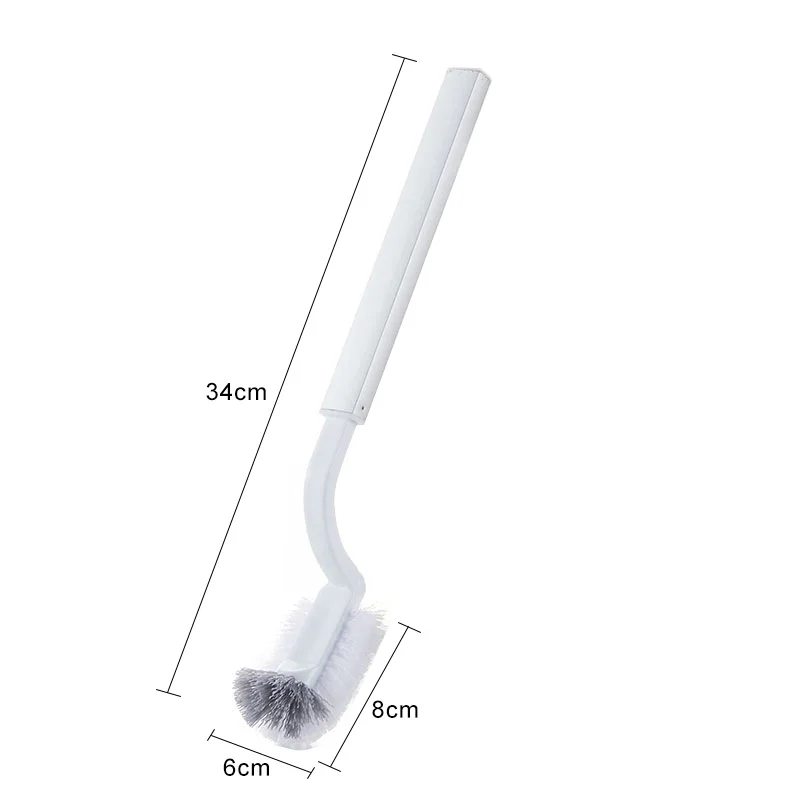 

Narrow Trash Can Toilet Brush Set Bathroom Plastic Waste Bin Dustbin Kitchen Garbage Bucket Trash Bin Household Cleaning Tools