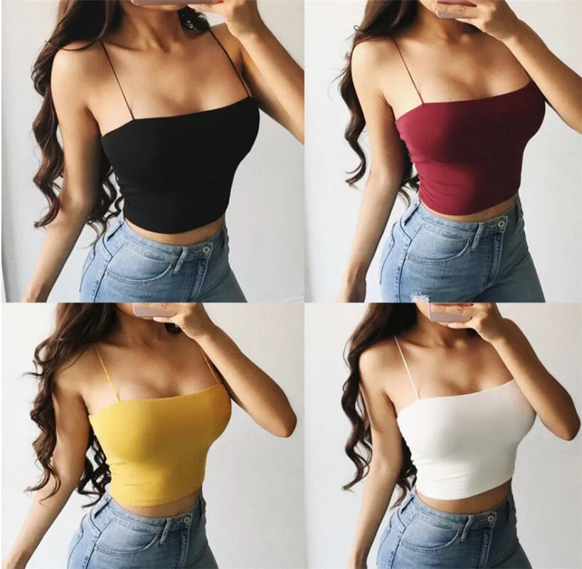 

Hot 2021 Fashionable Women Sexy Tops Lingerie Brassiere Women Casual Tank Tops