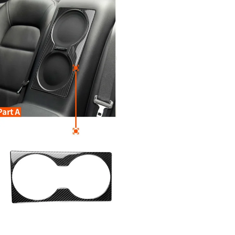 

Fit For Nissan R35 GTR-up Carbon Fiber Rear Seat Horn Speaker Car Interior Modification Accessories