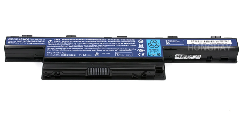 HONGHAY AS10D31 ноутбук Батарея для ноутбука ACER Aspire 4741 5741 5551 5750G 7551 5740 AS10D41 AS10D51 AS10D71 AS10D75 7741 AS10D73 4741 г
