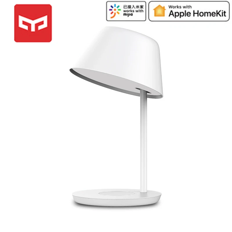 

Светодиодная настольная лампа Yeelight YLCT02YL, умный приглушаемый светильник с Wi-Fi, сенсорным управлением, 18 Вт, Беспроводная зарядка, для iPhone, 6 Вт