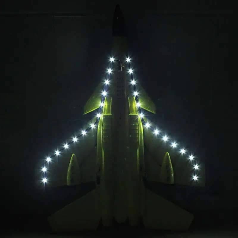 65 см моделирования с неподвижным крылья самолет светодиодный свет 500 м