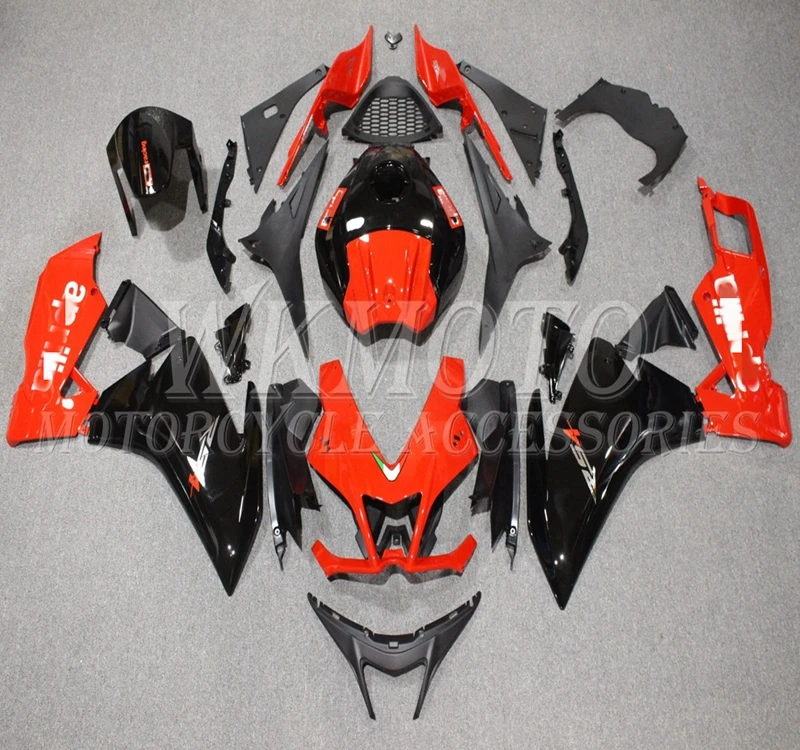 

Глянцевый красный черный новый комплект обтекателей для мотоцикла ABS для Aprilia RS4 50 125 2012 2013 2014 2015 RS125 12 13 14 15